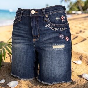 Rock & Republic denim shorts Size 10 💖